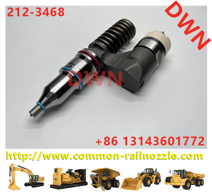 C-A-Terpiller Common Rail Fuel Injector 212-3468 2123468 317-5278 350-7555 229-1631 Excavator For C10/C12 Engine
