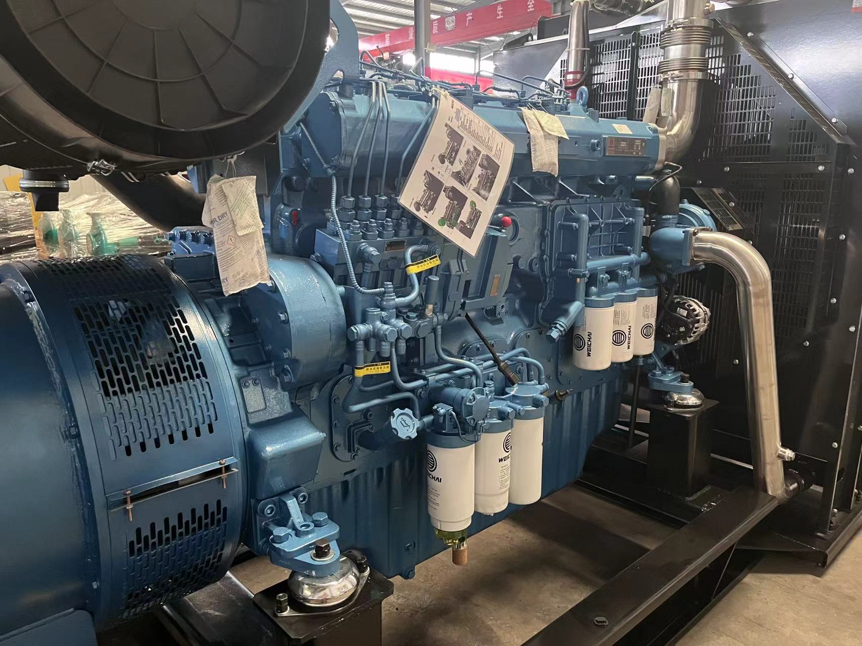 Silent Speaker 50HZ for Weichai 500KW Diesel Generator Set with Water Cooling System