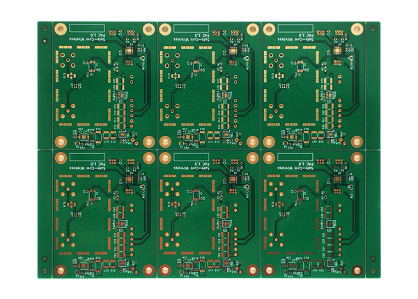 350um LPI Double Sided PCB 8.0mm Thickness ISO14001 Immersion Gold