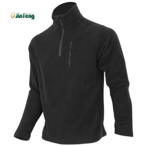 China 100% Polyester Tactical Military Garments Soft Shell Black Military Fleece Jacket For Men on sale