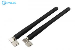 China GSM Module Whip Duck 110mm Hength Antenna 800-2170mhz With Nickel Sma Right Angle on sale