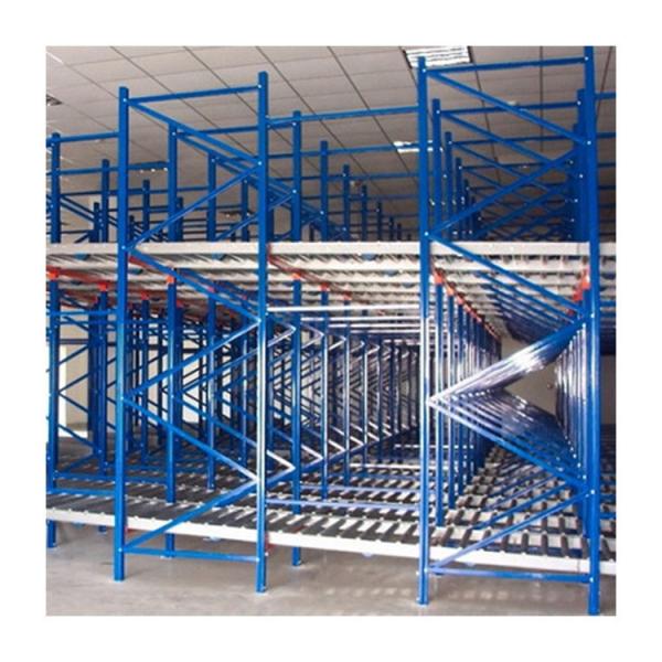 Peterack Industrial Storage Warehouse Metal Shelves Gravity Flow Roller Rack