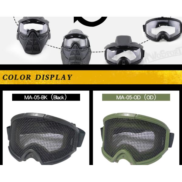 Transformer Mens Military Grade Sunglasses Fashion Style Outdoor With Steel Mesh