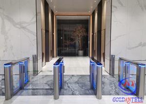 China RFID QR Barcode Swing Gate Turnstile Face Recognition For Hotels on sale