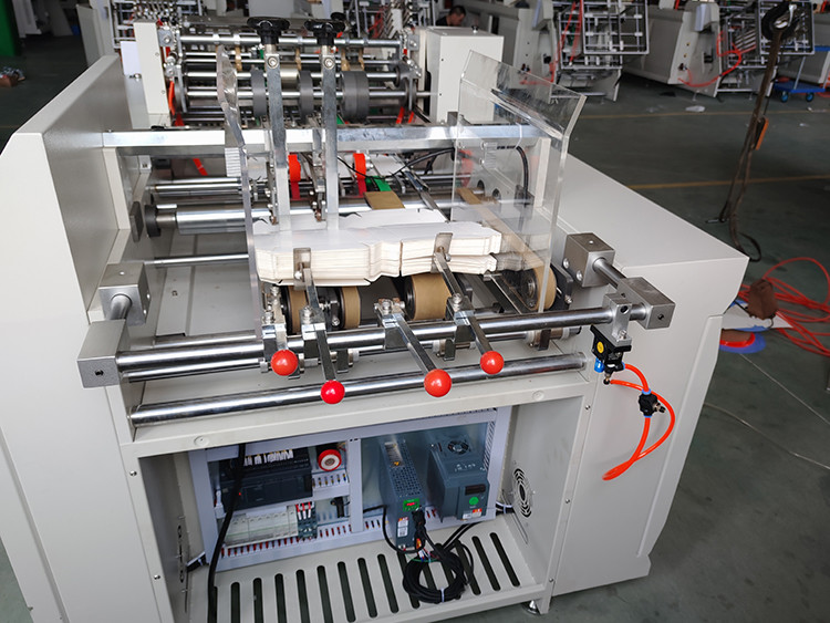 Automatic Burger Paper Lunch Box Making Machine 150 Pcs/Min High Speed