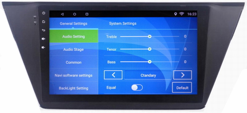 Ouchuangbo car multimedia kit radio android 6.0 for Volkswagen Touran with gps navi steering wheel control