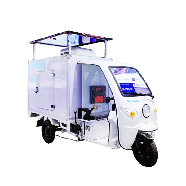 800W Eco-Friendly Refrigerated Electric Tricycle with Advanced Cooling System for Cold Chain Logistics