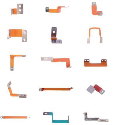 Copper Foil Flexible Battery Bus Bar Connectors Soft Connection