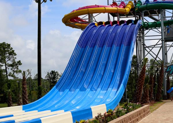 Cheap Aqua Park Custom Big Water Slides Glass Fiber Reinforced Plastics Material for sale