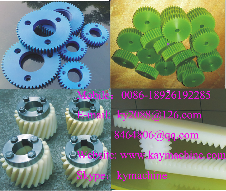 Engineering Plastics Ertalon and Nylatron nylon UHMWPE PE-UHMW POM Acetal Sprockets & Idlers manufacturer factory