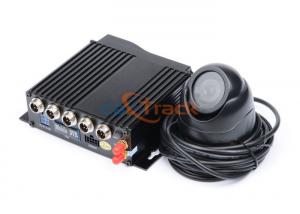 China 720P Dual SD Card Car Mobile DVR , 4 Channel DVR Recorder CE on sale