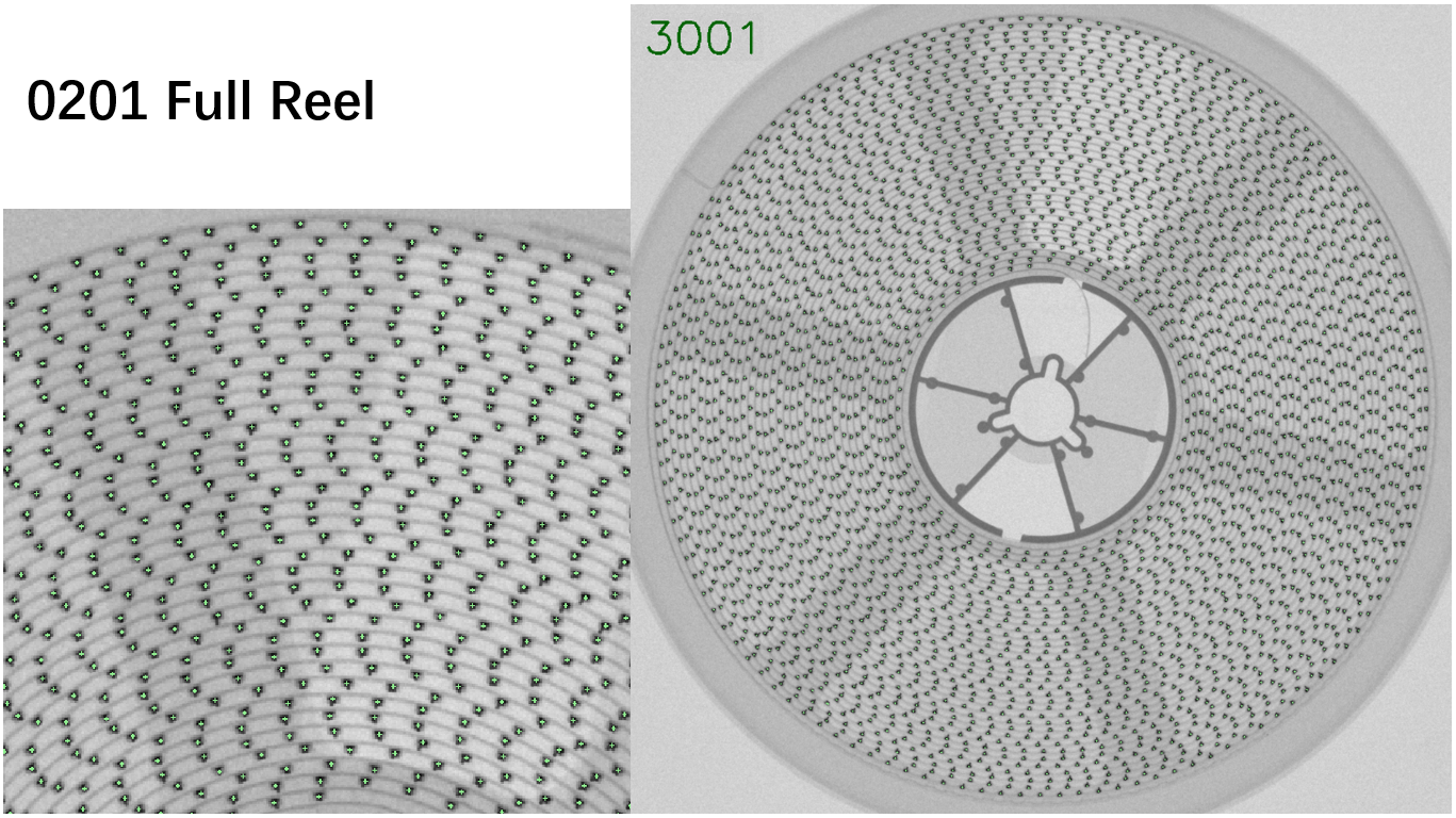 X-ray Parts Counter with AI deep learning and Cloud Database Integration