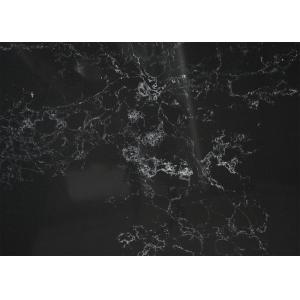 Quality Artificial Honed Engineered Stone Slabs , Polished Kitchen Table Top Quartz wholesale