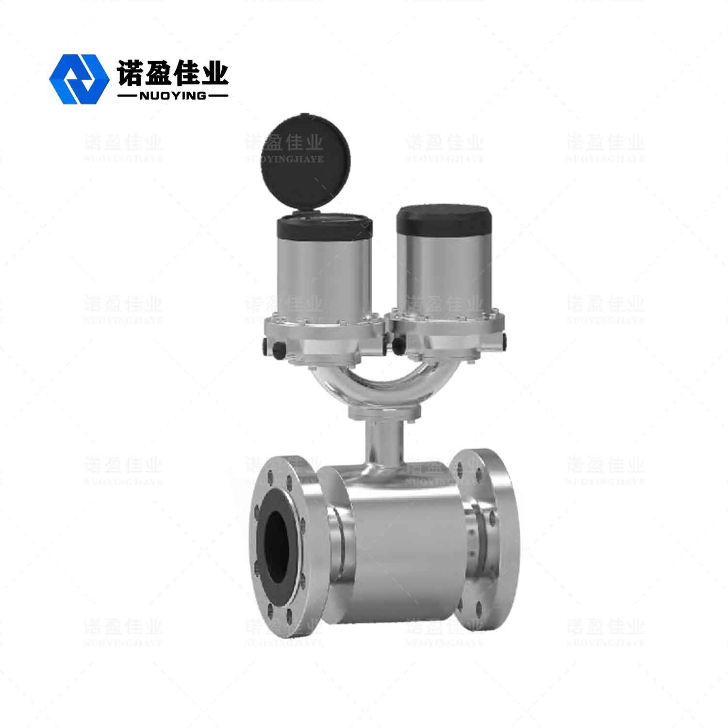 NYLD Direct Factory Price RS485 4-20mA Intelligent Electromagnetic Flow Meter Strong Acids 0.5% Accuracy Magnetic FlowMeter