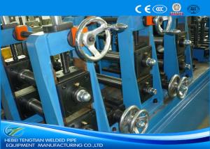 Quality TIG Welding Stainless Steel Tube Mill With Pipe Polishing Blue Colour wholesale