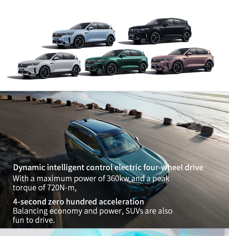 2023 Lantu Free 4WD Voyah Free EV Suv Deposit Maximum Power Ps 100-150Ps Leather Seats