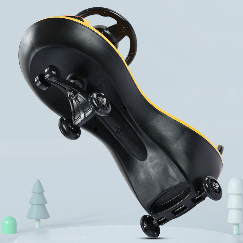 Unisex Children's Scooter Slippery Swinging Car Twist Car Toy for 1-3 Year Old Baby
