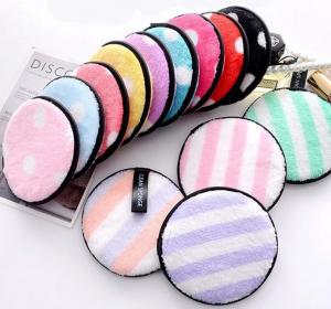 China ODM 4.6'' Face Washing Reusable Make Up Pads Remover rounds Only With Water on sale