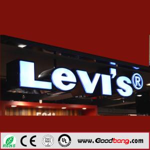 Quality acrylic vacuum forming led 3d light box letter sign wholesale