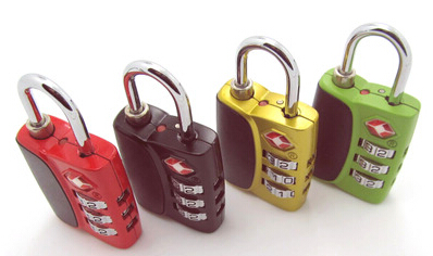 luggge zinc alloy TSA 3-digit lock