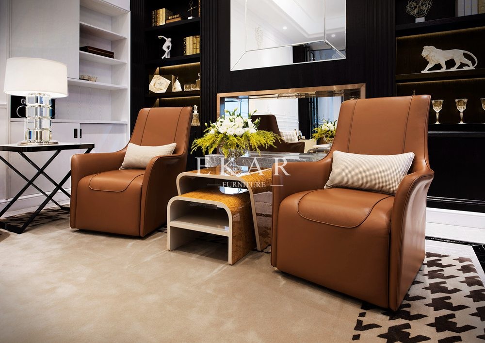 Sofa Side Round Living Room End Wooden Corner Table W009H6