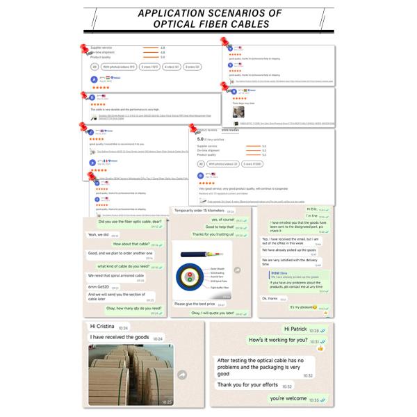 FTTH PVC 3.0MM Single Mode G657A1 3M ST/UPC-ST/UPC Armored Fiber Optic Patch Cord