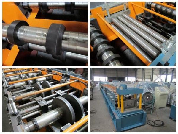 Horizontal C Purlin Roll Forming Machine With Pre - Punching Mould