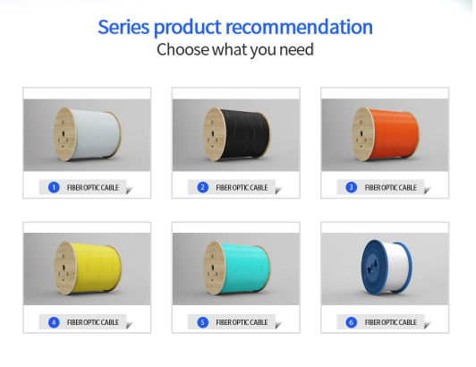 GJDFJV 12 Core Fiber Optic Cable Indoor Flat Fiber Ribbon Cable