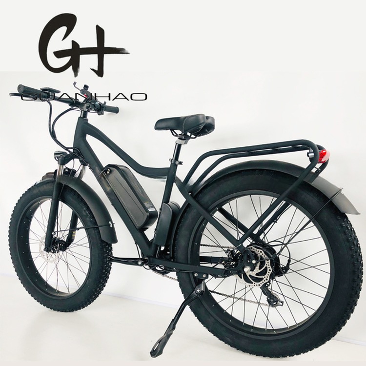 Disc Brake 750W 48V Lithium Battery Adult E Bike Fat Tire Electric Bike 26 inch with Max Speed of 30-50Km/h