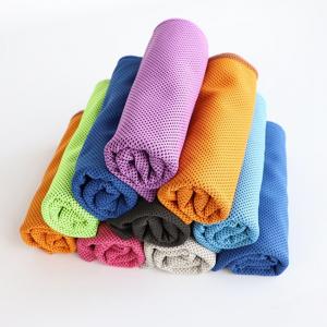 China Oem SGS Fast Drying Sweat Cooling Gym Towel Ultra Compact Wet Cooling Towel on sale
