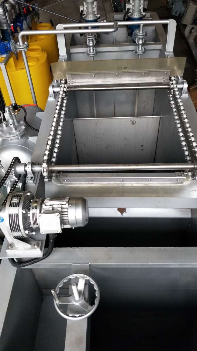 DAF Dissolved Air Flotation for Recycling Water and Waste Water Treatment 12000 kg Weight