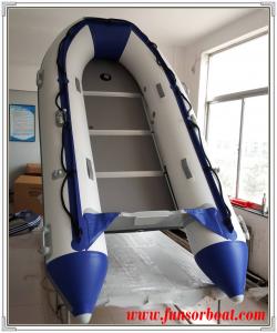 Cold Welding 5 Persons Foldable Inflatable Boat Inflatable Sailing Dinghy plywood floor