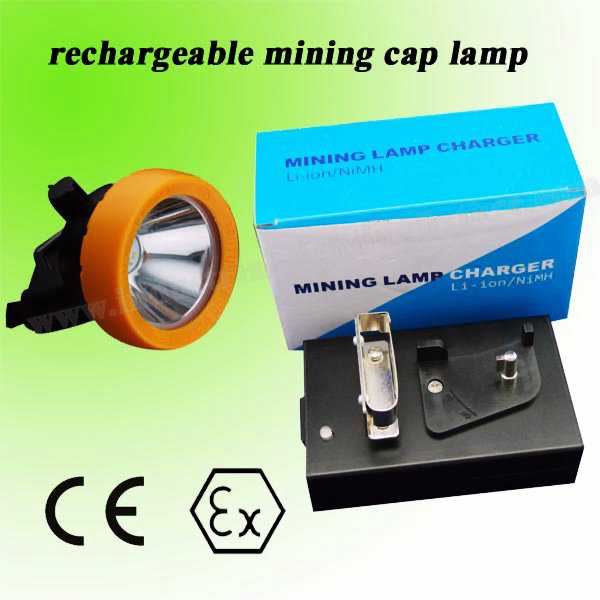 Explosionproof Portable Led Miners Light 1 Watt 6.6ah Rechargeable
