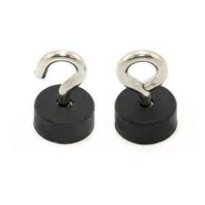 Quality rubber coated pot magnet with M5 hook wholesale