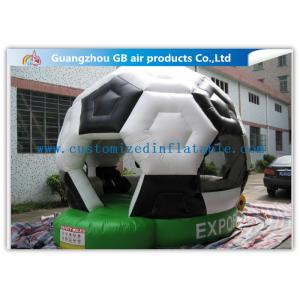 Quality Inflatable Football Bouncer , Soccer Inflatable Bounce House , Football Jumping wholesale