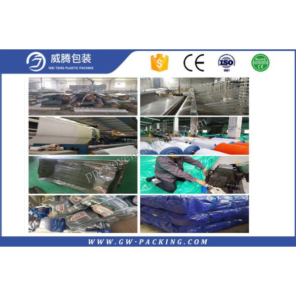 Heavy Duty Waterproof Tarpaulin Sheet High Density Polyethylene For Truck Cover