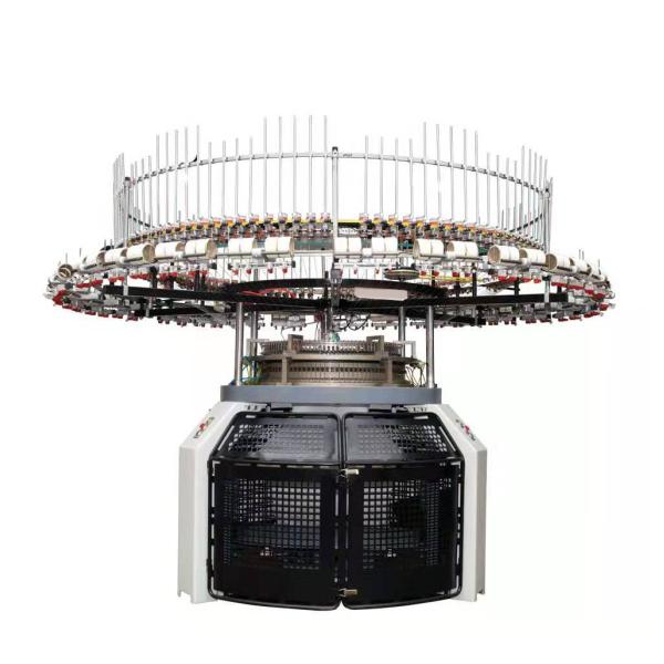 4 Tracks Fully Automatic Fleece Circular Knitting Machine 220V 2000KG