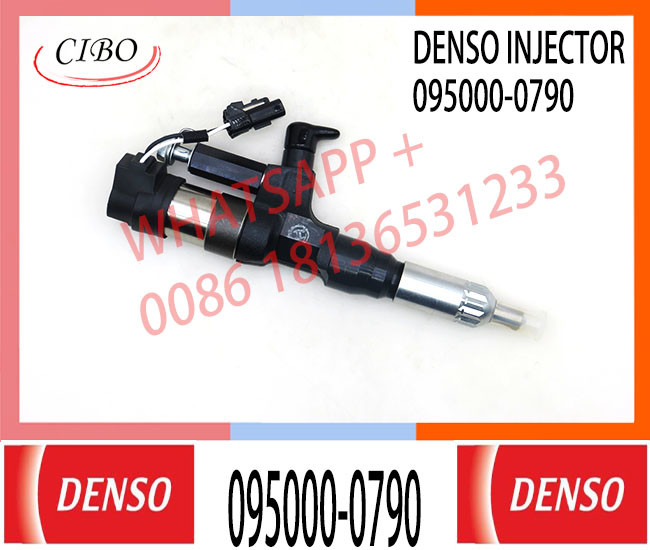 Common Rail Fuel Injector 095000-0790 095000-0792 9709500-079 23910-1222 23910-1223 For HINO