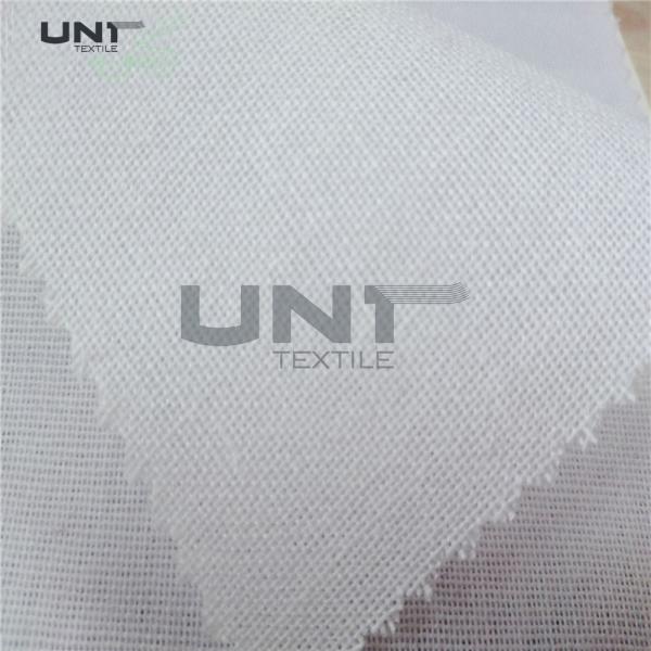 Soft Fusible Interlining Woven Interlining Adhesive 120gsm PES / LDPE Fusing