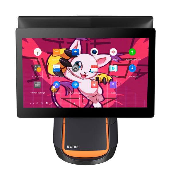 Shopping Mall 15.6 Inch 2GB+16GB Android Tablet POS System With Printer