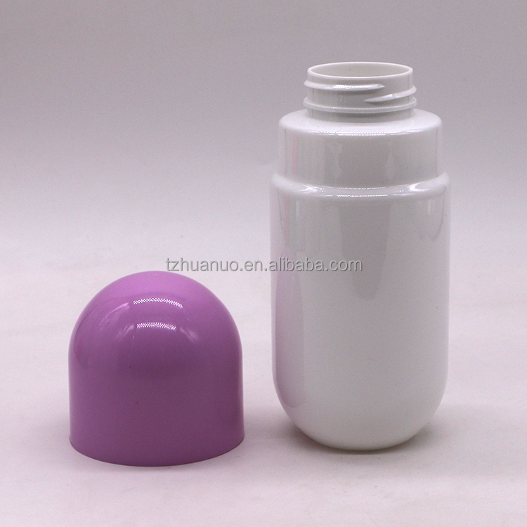 250ML/8OZ HDPE Two Layer PET Bright Capsule Shape Screw Cap Medicine Hot Stamping OEM .ODM