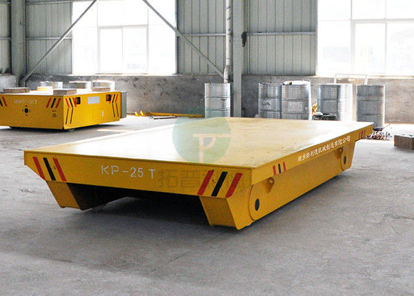 50 Ton High Temperature Proof Multi Directional Self Propelled Rail Trailer