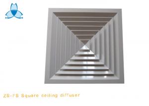 Quality Aluminum Square Ceiling Air Supplier Diffuser wholesale