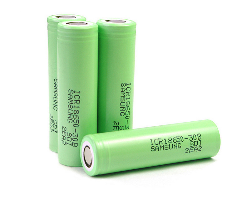 Ultra High Power Brand ICR18650-30B Li-ion Battery Cells 3.6V 3000mAh for Electronic Toys、E-cigarettes、Balance car