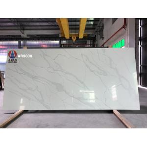 Quality Black and white calacata Quartz stone countertop wholesale