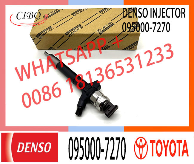 Diesel Common Rail Fuel Injector 095000-7640 095000-7630 095000-7280 095000-7270 for TOYO-TA 23670-0R170 23670-09290
