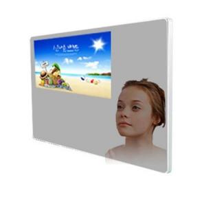 China 43 Inch Motion Sensor Wall Mount LCD Display Magic Mirror Lcd Advertising Screen on sale