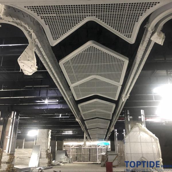 Easy To Install 1.5mm RAL Colors Corrugated Sheet Wall Cladding Soundproof