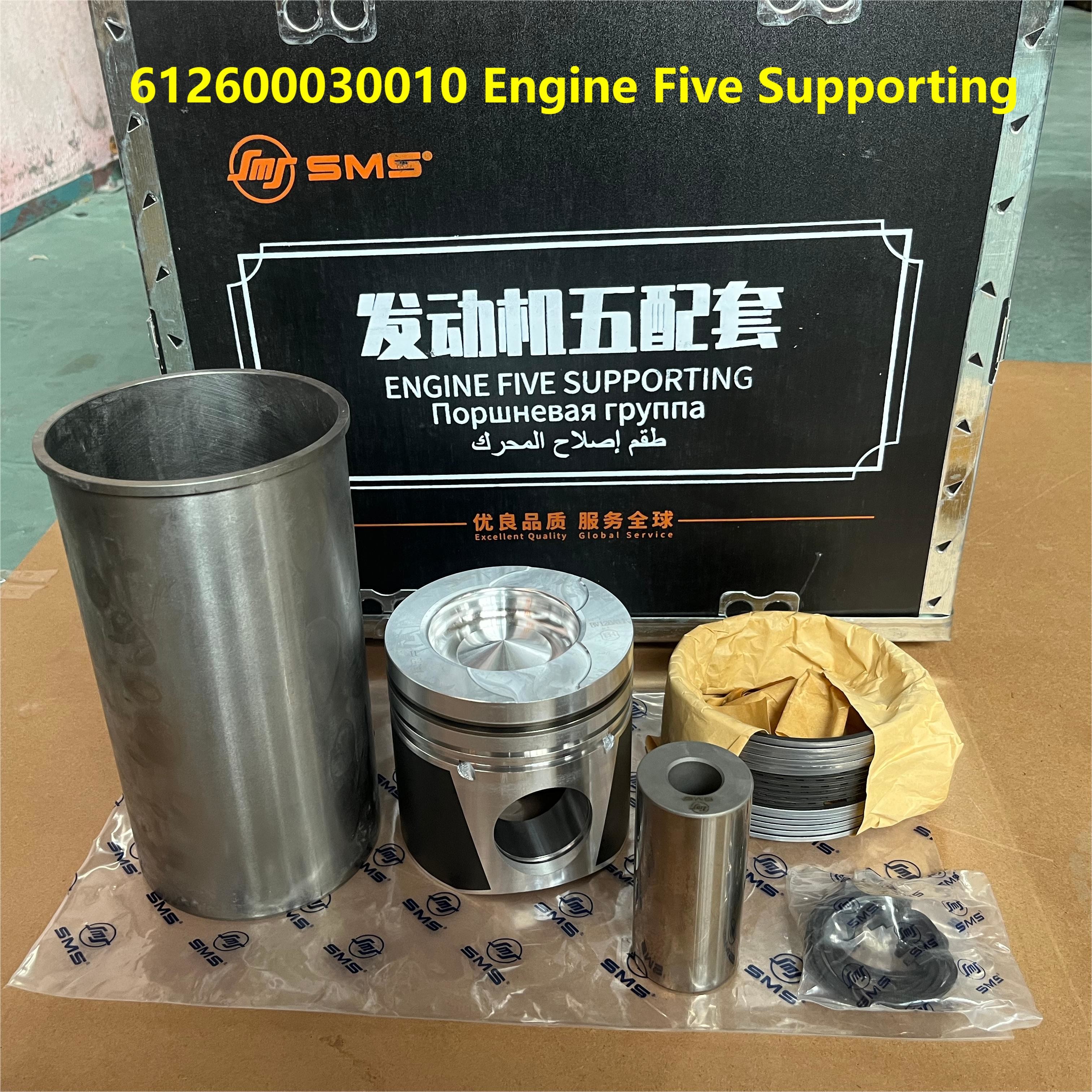612600030010 Cylinder Liner WEICHAI Engine Parts Piston Ring Pin WEICHAI WD615 Engine Parts