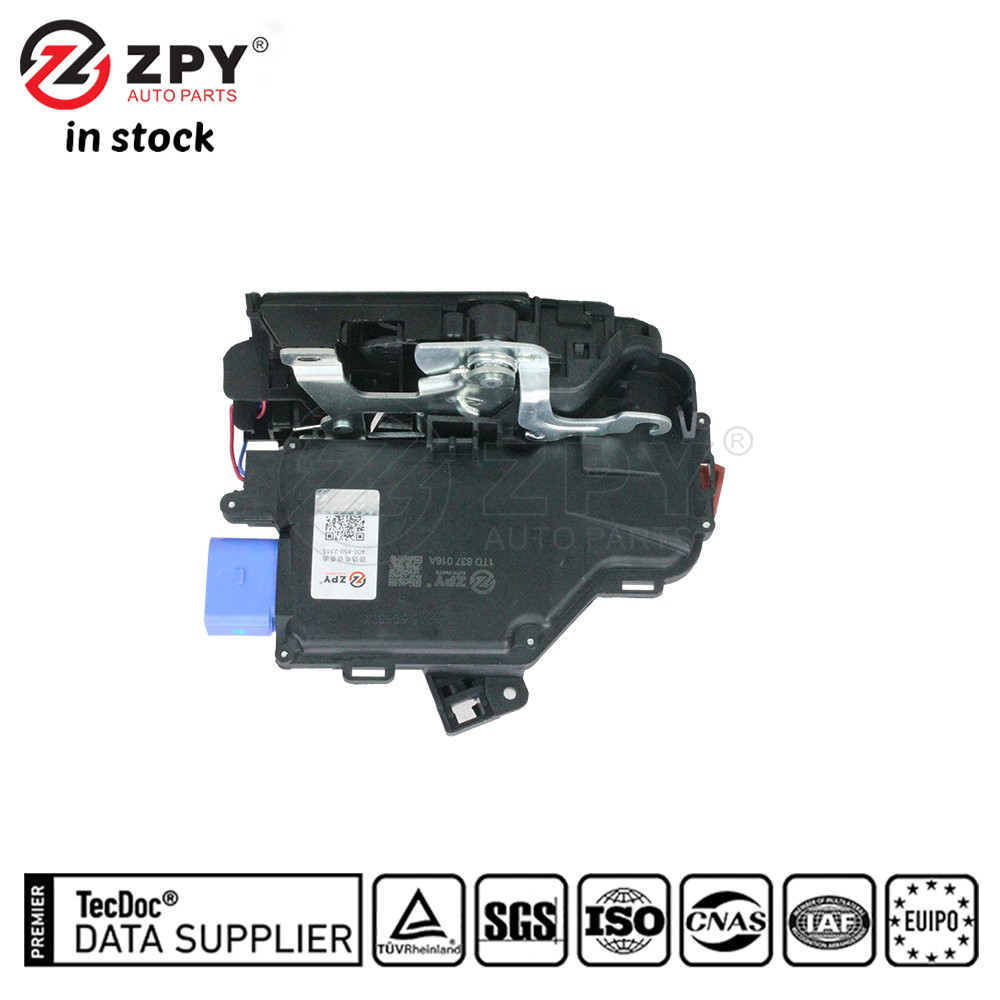 ZPY Front Right Door Lock Mechanism for VW Audi Porsche 1TD837016A